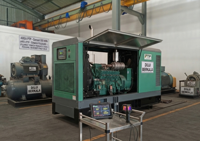 riksa uji pesawat tenaga produksi